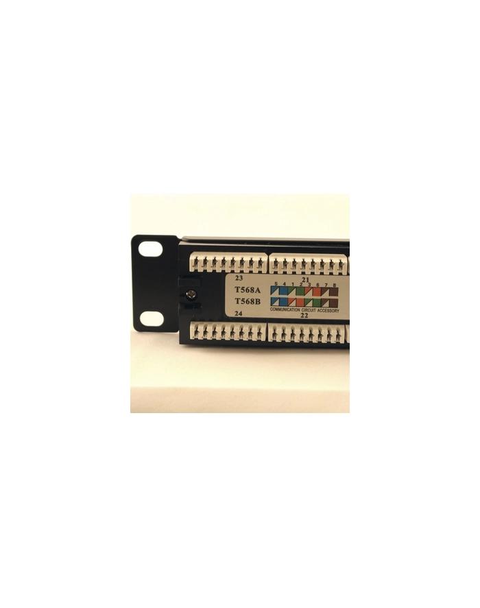 Netrack patchpanel 19'' 24-porty kat. 5e UTP LSA główny