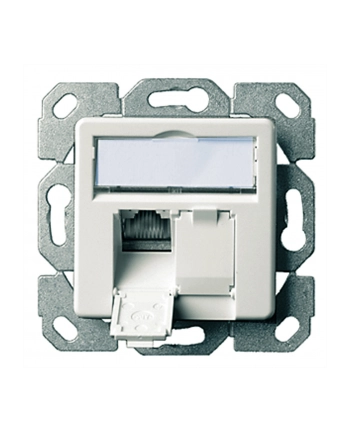 Gniazdo 2xRJ45 podtynkowe ekran.cat.5 TELEG.(A0389)