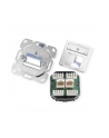 Gniazdo 2xRJ45 podtynkowe ekran.cat.5 TELEG.(A0389) - nr 13