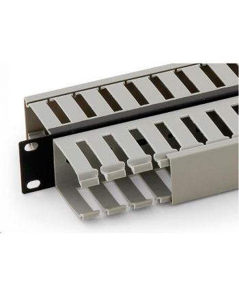 ORGANIZER KABLI 19  1U RAC-VP-X03 Dwustronny TRITON