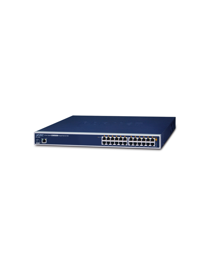 PLANET POE-1200G 12p Gigabit Injector Hub 802.3af główny