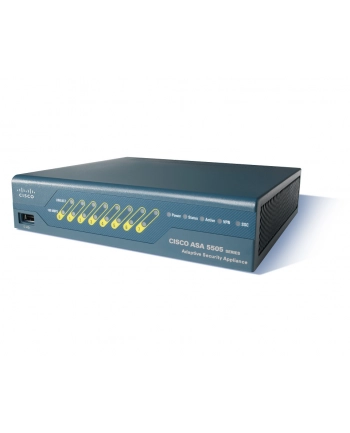 Cisco ASA 5505 Sec. Plus Lic. w/ HA, DMZ, VLAN trunk, more conns. - eDelivery nr 1
