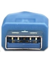 MANHATTAN Kabel USB 3.0 A-A przedłużacz 2m, niebieski<br>[322379] - nr 15