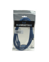 MANHATTAN Kabel USB 3.0 A-A przedłużacz 2m, niebieski<br>[322379] - nr 14