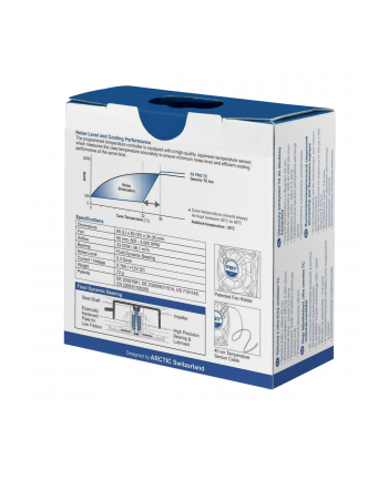 Wentylator ARCTIC COOLING fan F8 PRO TC (80x80x34)  (kontrola prędkości, łożysko FDB) nr 2