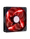 Wentylator COOLERMASTER  SickleFlow 120x120, łożysko ślizgowe o wysokiej trwałości, 19dBA, czerwone podświetlenie - nr 15