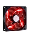 Wentylator COOLERMASTER  SickleFlow 120x120, łożysko ślizgowe o wysokiej trwałości, 19dBA, czerwone podświetlenie - nr 21