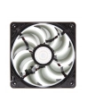 Wentylator COOLERMASTER  SickleFlow 120x120, łożysko ślizgowe o wysokiej trwałości, 19dBA, czerwone podświetlenie - nr 25