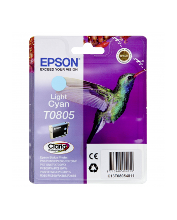 Tusz T080540 Light-Cyan Blister do Stylus Photo R265/360/RX560 nr 1