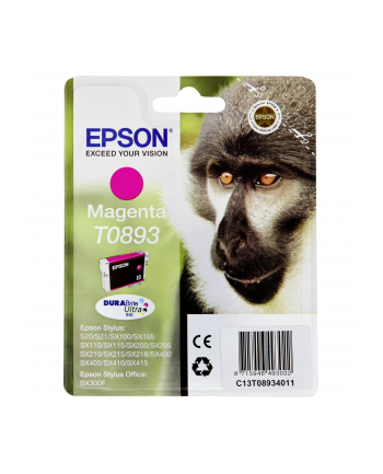 Tusz T0893 Magenta Epson Stylus S20/SXx05/