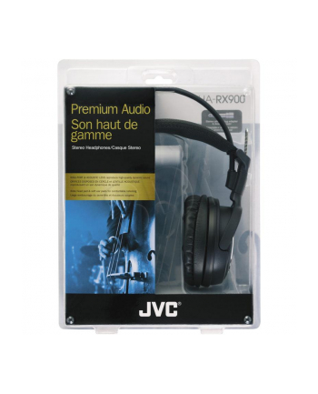 Słuchawki JVC HA-RX900 ( Doskonała reprodukcja dźwięku o wysokiej dynamice dzięki zastosowaniu dużych 50 mm przetworników )