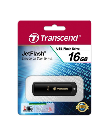 Transcend pamięć USB Jetflash 350 16GB Czarny