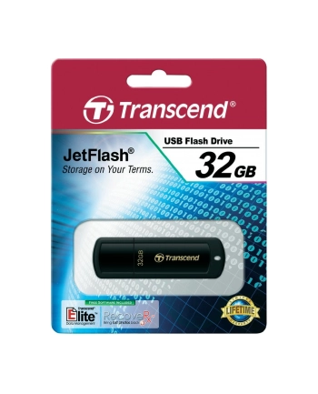 Transcend memory USB Jetflash 350 32GB Czarny nr 1