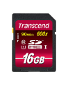 Transcend karta pamięci SDHC UHS-1  16GB Class 10 ULTIMATE HD VIDEO - nr 36
