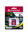 Transcend karta pamięci SDHC UHS-1 8GB Class 10 ULTIMATE HD VIDEO - nr 1