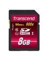 Transcend karta pamięci SDHC UHS-1 8GB Class 10 ULTIMATE HD VIDEO - nr 29