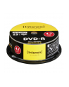 DVD-R Intenso [cake box 25|4.7GB|16x| do nadruku | Extra Fine Matt | Fullface] - nr 25