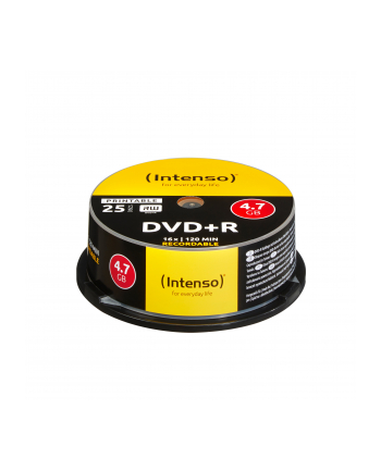 DVD+R Intenso [cake box 25|4.7GB|16x| do nadruku | Extra Fine Matt | Fullface]