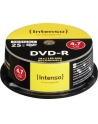 DVD-R Intenso [cake box 25|4.7GB|16x| do nadruku | Extra Fine Matt | Fullface] - nr 28