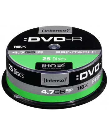 DVD-R Intenso [cake box 25|4.7GB|16x| do nadruku | Extra Fine Matt | Fullface] nr 2