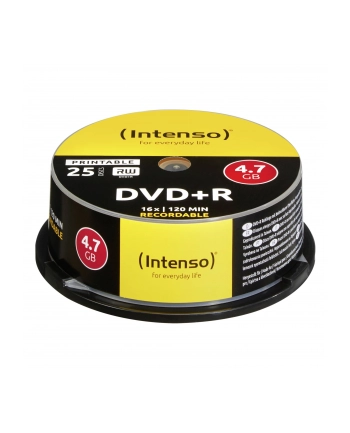 DVD+R Intenso [cake box 25|4.7GB|16x| do nadruku | Extra Fine Matt | Fullface] nr 2