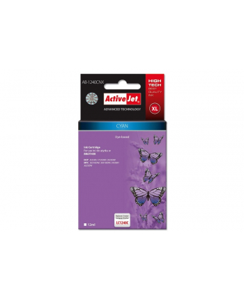 ActiveJet AB-1240CNX tusz błękitny do drukarki Brother (zamiennik LC1240C) nr 2