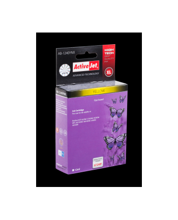 ActiveJet AB-1240YNX tusz żółty do drukarki Brother (zamiennik LC1240Y) nr 1