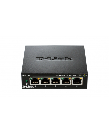 D-Link DGS-105 5-port Gigabit Metal Housing Desktop Switch
