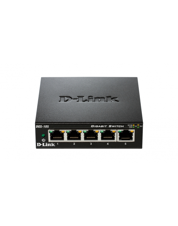 D-Link DGS-105 5-port Gigabit Metal Housing Desktop Switch główny