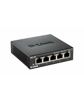 D-Link DGS-105 5-port Gigabit Metal Housing Desktop Switch