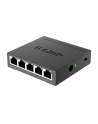 D-Link DGS-105 5-port Gigabit Metal Housing Desktop Switch - nr 50