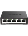 D-Link DGS-105 5-port Gigabit Metal Housing Desktop Switch - nr 89