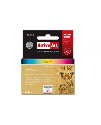 ActiveJet AL-33R tusz kolorowy do drukarki Lexmark (zamiennik Lexmark 33 18C0033E) nr 1