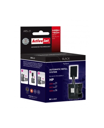 ActiveJet Automatic Refill System HP 21/27/56 Bk             3x6ml  ARS-21 nr 1