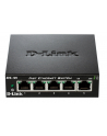 D-Link 5-port 10/100 Metal Housing Desktop Switch - nr 5