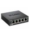 D-Link 5-port 10/100 Metal Housing Desktop Switch - nr 12