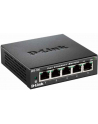 D-Link 5-port 10/100 Metal Housing Desktop Switch - nr 87