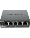 D-Link 5-port 10/100 Metal Housing Desktop Switch - nr 80