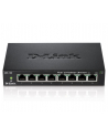 D-Link 8-port 10/100 Metal Housing Desktop Switch - nr 28