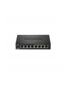 D-Link 8-port 10/100 Metal Housing Desktop Switch - nr 35