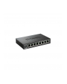 D-Link 8-port 10/100 Metal Housing Desktop Switch - nr 36