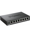 D-Link 8-port 10/100 Metal Housing Desktop Switch - nr 41