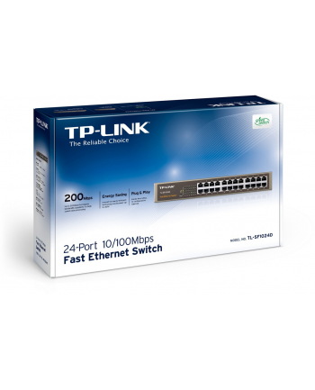 TP-Link TL-SF1024D Switch Rack 24x10/100Mbps nr 1