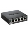 D-Link 5-port 10/100 Metal Housing Desktop Switch - nr 38