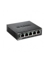 D-Link 5-port 10/100 Metal Housing Desktop Switch - nr 45