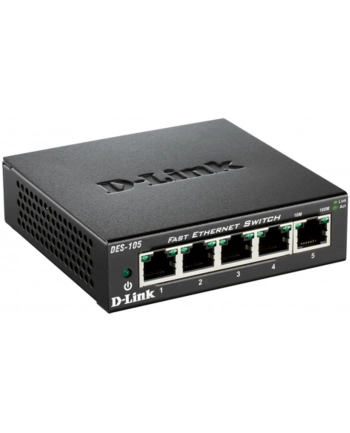 D-Link 5-port 10/100 Metal Housing Desktop Switch nr 2