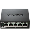 D-Link 5-port 10/100 Metal Housing Desktop Switch - nr 52