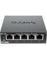 D-Link 5-port 10/100 Metal Housing Desktop Switch - nr 63