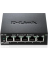 D-Link 5-port 10/100 Metal Housing Desktop Switch - nr 90