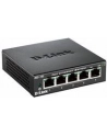 D-Link 5-port 10/100 Metal Housing Desktop Switch - nr 95